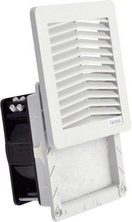Fandis FF12A230UF Kapcsolószekrény ventilátor 230 V/AC 18 W (Sz x Ma x Mé) 150 x 150 x 65.5 mm 1 db