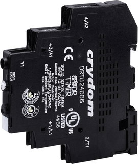 Crydom Félvezető relé DRTC24D06 6 A Kapcsolási feszültség (max.): 280 V/AC Nullfeszültség kapcsoló 1