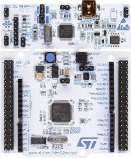 STMicroelectronics NUCLEO-F030R8 Fejlesztői panel NUCLEO-F030R8 STM32 L1 Series