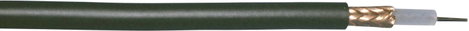 Bedea 10890911 Koaxiális vezeték Külső átmérő: 2.67 mm RG174 50 Ω Fekete méteráru