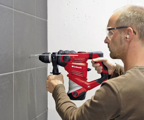 Einhell TH-RH 900/1 SDS-Plus-Fúrókalapács 900 W Hordtáskával 4. kép