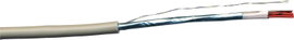 VOKA Kabelwerk 16625200 Adatvezeték J-2Y(St)Y … St III Bd 2 x 2 x 0.28 mm² Szürke méteráru