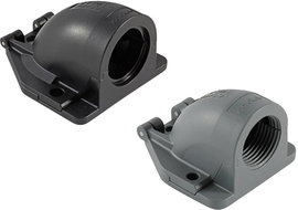 Icotek 31392.900 Kábelátvezető Hajlított Fekete 1 db