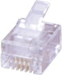 MH Connectors MHRJ126P6CR RJ12 moduláris csatlakozó 6510-0104-04 Dugó, egyenes Pólusszám: 6P6C Átlát bélyegkép