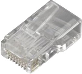 MH Connectors MHRJ458P8CR RJ45 moduláris csatlakozó 6510-0104-01 Dugó, egyenes Pólusszám: 8P8C Átlát
