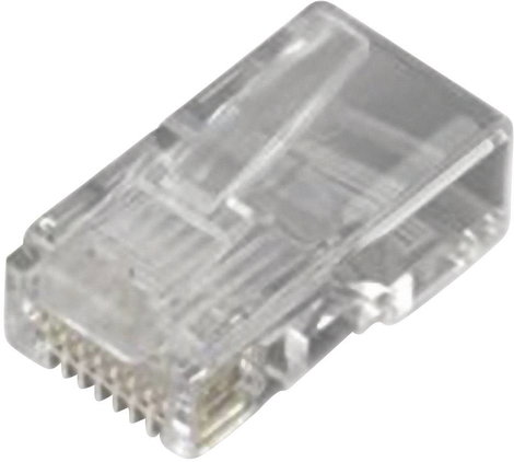 MH Connectors MHRJ458P8CR RJ45 moduláris csatlakozó 6510-0104-01 Dugó, egyenes Pólusszám: 8P8C Átlát