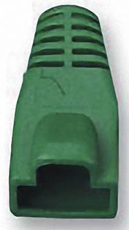 MH Connectors MHRJ45SRB-G RJ45 törésgátló hüvely 6510-0100-05 Zöld 1 db