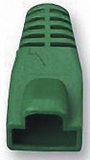 MH Connectors MHRJ45SRB-G RJ45 törésgátló hüvely 6510-0100-05 Zöld 1 db bélyegkép