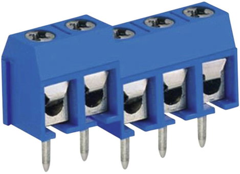DECA 1216197 Csavaros kapocstömb 1.50 mm² Pólusszám 3 Kék 1 db