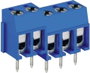 DECA 1216198 Csavaros kapocstömb 2.50 mm² Pólusszám 2 Kék 1 db bélyegkép