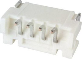JST Beépíthető stift sor (standard) PH Pólusok száma 4 Raszterméret: 2 mm S4B-PH-SM4-TB (LF)(SN) 1 d