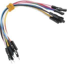 MikroElektronika MIKROE-512 Jumpe kábel Raspberry Pi, Banana Pi, Arduino [10x Áthidaló huzal dugó - 