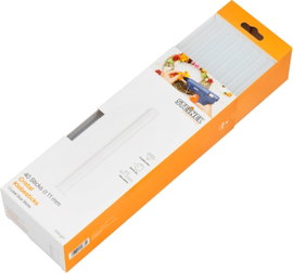 Steinel 006822 Ragasztópisztoly rúd 11 mm 250 mm Átlátszó 1000 g 40 db