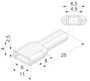 Vogt Verbindungstechnik 3943pv Szigetelő hüvely Átlátszó 0.50 mm² 2.50 mm² 1 db 2. bélyegkép