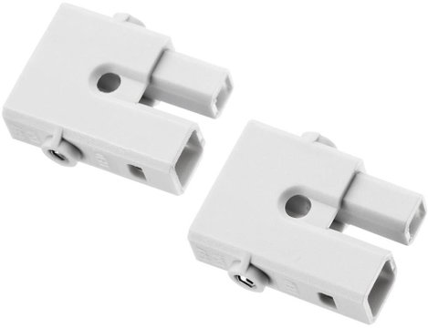 Adels-Contact 145102 AC 162 STS 2 LED GREY Csatlakozó 1 db