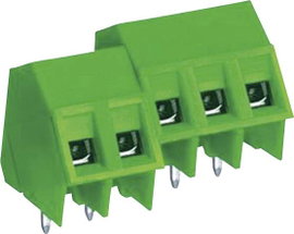 DECA 1267897 Csavaros kapocstömb 2.50 mm² Pólusszám 3 Zöld 1 db