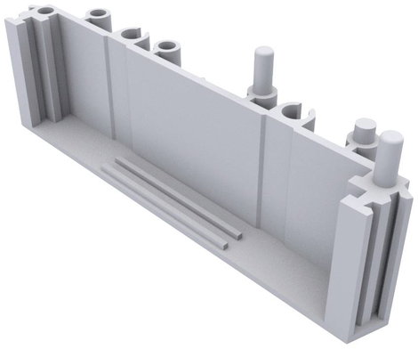 Camdenboss CIME/M/SE2250 Paneltartó végdarab Bővíthető (H x Sz) 22.50 mm x 72 mm 1 db