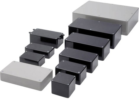 Camdenboss CamdenBoss BIM2000/10-BLK/BLK Univerzális műszerdobozok ABS Fekete 1 db 3. kép