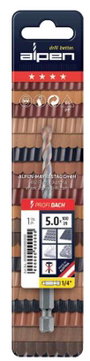 Alpen ALPEN-MAYKESTAG 25200350100 Tetőcserép fúró 3.5 mm Teljes hossz 100 mm 1/4 (6,3 mm) 1 db 2. bélyegkép