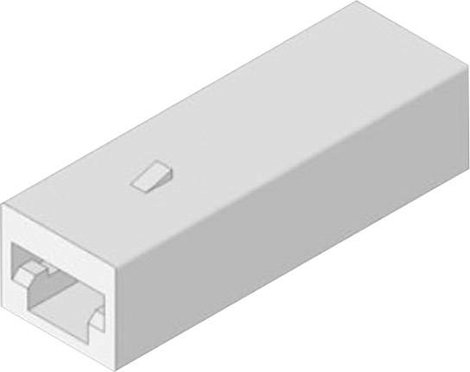 Vogt Verbindungstechnik 3936h1pa Szigetelő hüvely Fehér 0.50 mm² 1 mm² 1 db
