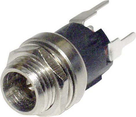 econ connect DCE5AP Kisfeszültségű csatlakozó Sasszé alj, egyenes 2.1 mm 1 db