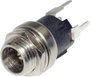 econ connect DCE5AP Kisfeszültségű csatlakozó Sasszé alj, egyenes 2.1 mm 1 db bélyegkép