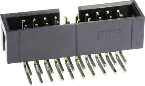 econ connect WS40W Tűs kapocsléc Össz pólusszám 40 Sorok száma 2 1 db