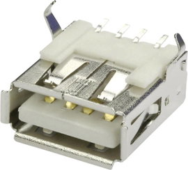 USB A alj Alj, beépíthető, vízszintes UBU1ASMD 1 port UBU1ASMD econ connect Tartalom: 1 db