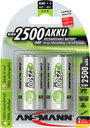 Babyakku Ansmann maxE HR14 NiMH 1.2 V 2500 mAh 2 db 3. bélyegkép