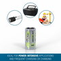 Babyakku Ansmann maxE HR14 NiMH 1.2 V 2500 mAh 2 db 7. bélyegkép