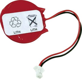 CR 2032 BIOS lítium gombelem csatlakozóval 3 V 200 mAh, XCell 125760