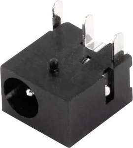 econ connect DC8J10 Kisfeszültségű csatlakozó Alj, beépíthető, vízszintes 1 mm 1 db