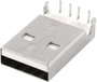 Beépített USB-A DIP csatlakozó Dugó, beépíthető US1AF 1 port US1AF econ connect Tartalom: 1 db bélyegkép