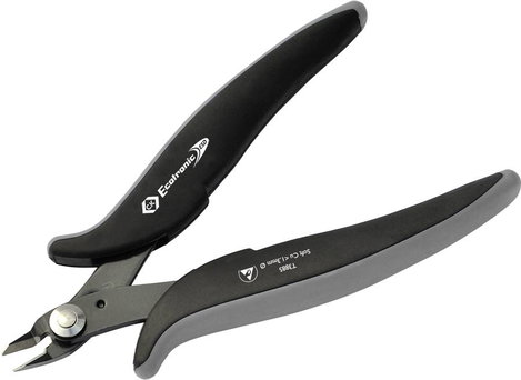C.K Ecotronic T3885 ESD Elektronikai csípőfogó Fazetta nélkül 139 mm