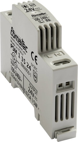 Comatec PSM1/15.24 Kalapsínes tápegység 24 V/DC 0.625 A 15 W Tartalom, tartalmi egységek rendelésenk