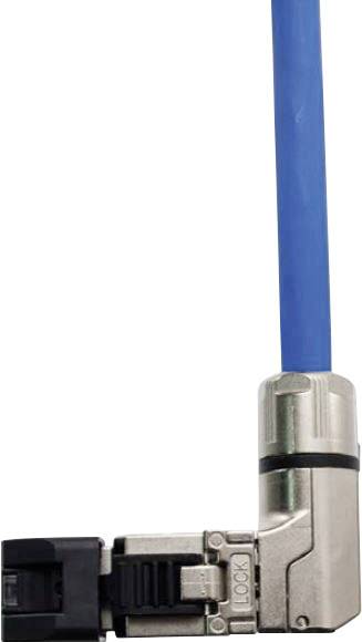 Telegärtner MFP8-4x90 T568B Cat.6A RJ45 dugaszoló, szabadban is összeszerelhető J00026A4001 Dugó, eg 3. kép