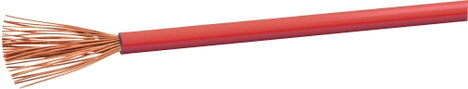 VOKA Kabelwerk H05VK1RT Tömlős vezeték H05V-K 1 x 1 mm² Piros 100 m