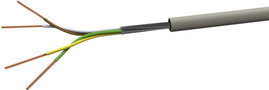 VOKA Kabelwerk LiYY Vezérlő vezeték 6 x 0.25 mm² Szürke (RAL 7001) LIYY6X025 100 m