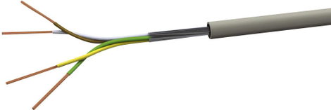 VOKA Kabelwerk LiYY Vezérlő vezeték 6 x 0.25 mm² Szürke (RAL 7001) LIYY6X025 100 m