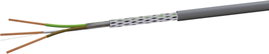 VOKA Kabelwerk LiYCY Vezérlő vezeték 2 x 0.25 mm² Szürke (RAL 7001) LIYCY2X025 100 m