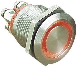 Bulgin MPI002/TERM/AM MPI002/TERM/AM Vandálbiztos nyomógomb 24 V/DC 0.05 A 1 x KI/(BE) Borostyán (Ø