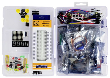 Allnet ArdDevKIT1_v2 Kezdő készlet Starter Kit UNO R.3 SET ATMega328 Alkalmas (Arduino panel): Ardui 2. kép