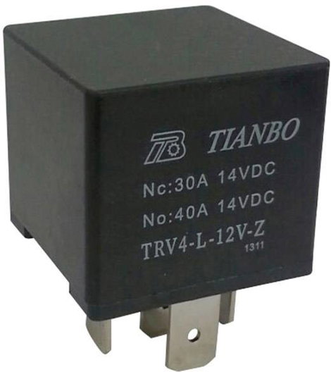 Tianbo Electronics TRV4 L-12V-Z Autós relé 12 V/DC 1 váltó