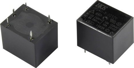 HKE HRS4H-S-DC12V-C Nyák relé 12 V/DC 15 A 1 váltó 1 db
