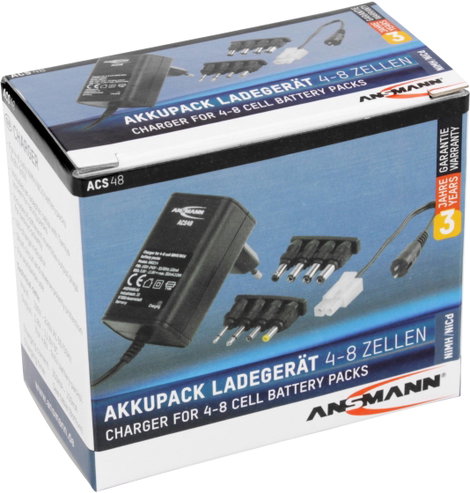 Ansmann ACS 48 Modell töltő 0.35 A NiCd, NiMH 4. kép