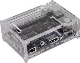 Joy-it BananaPIM2-Case1 SBC ház Alkalmas: Banana Pi Átlátszó
