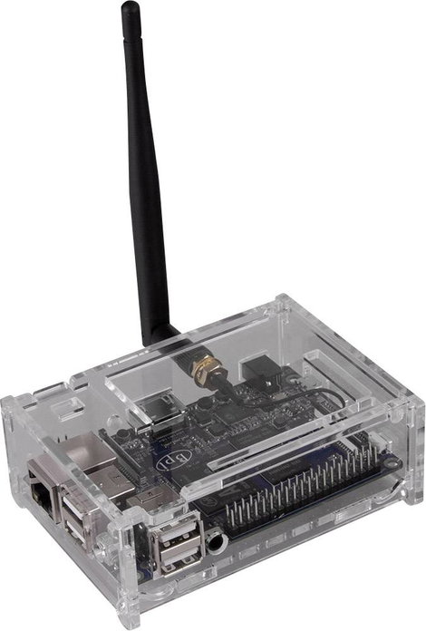 Joy-it BananaPIM2-Case1 SBC ház Alkalmas: Banana Pi Átlátszó 2. kép