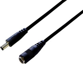 BKL Electronic 072069 Kisfeszültségű hosszabbítókábel Kisfeszültségű dugó - Kisfeszültségű alj 5.5 m