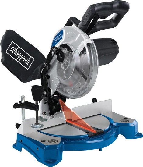 Scheppach HM80L Billenő- és gérvágó fűrész 1500 W 210 mm 30 mm