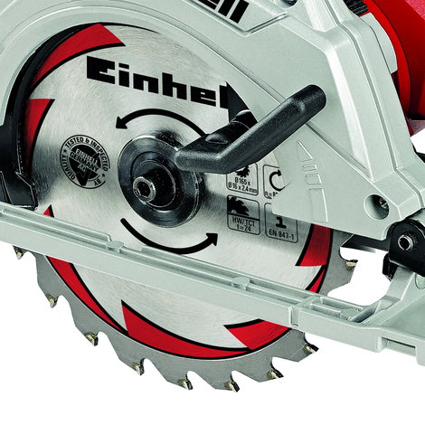 Einhell TE-CS 165 Kézi körfűrész Vágási mélység max. (90°) 55 mm 1200 W 5. kép